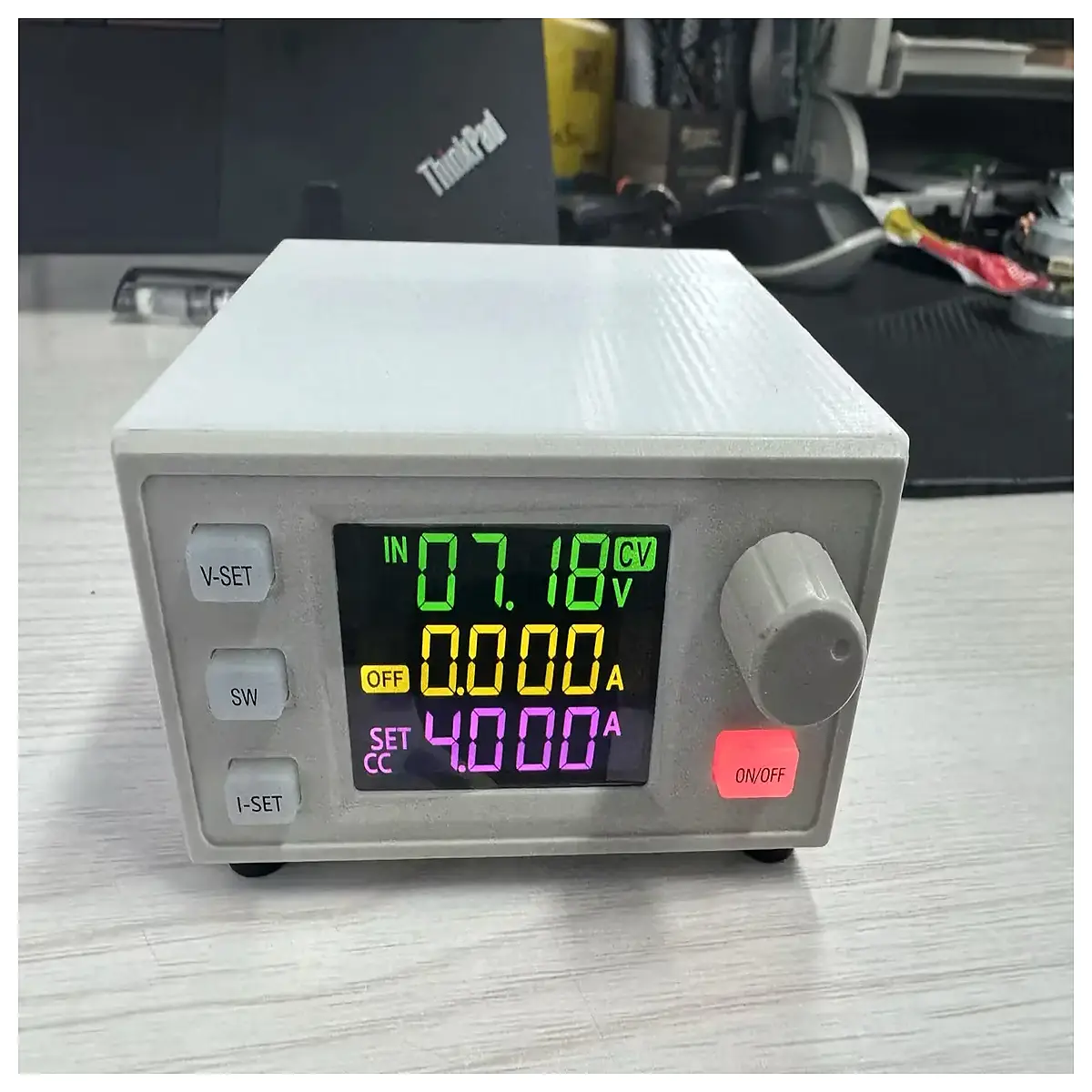 sk120x adjustable power supply case type c port no battery switch housing enclosure box