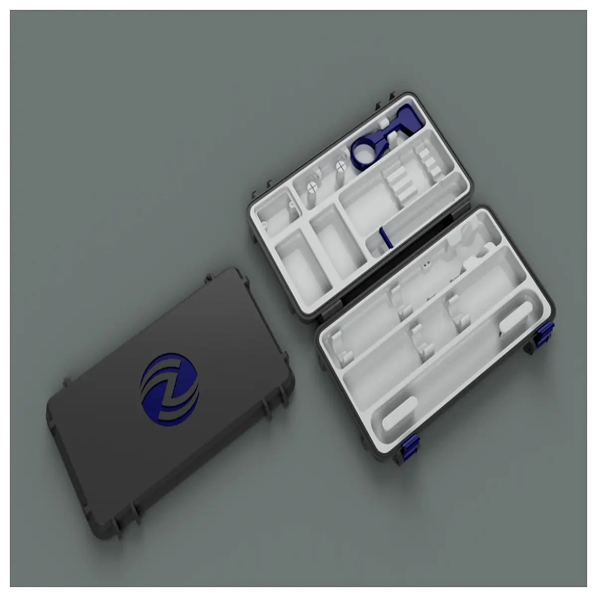 atom t80t80p storage case organizer box for development board accessories protection