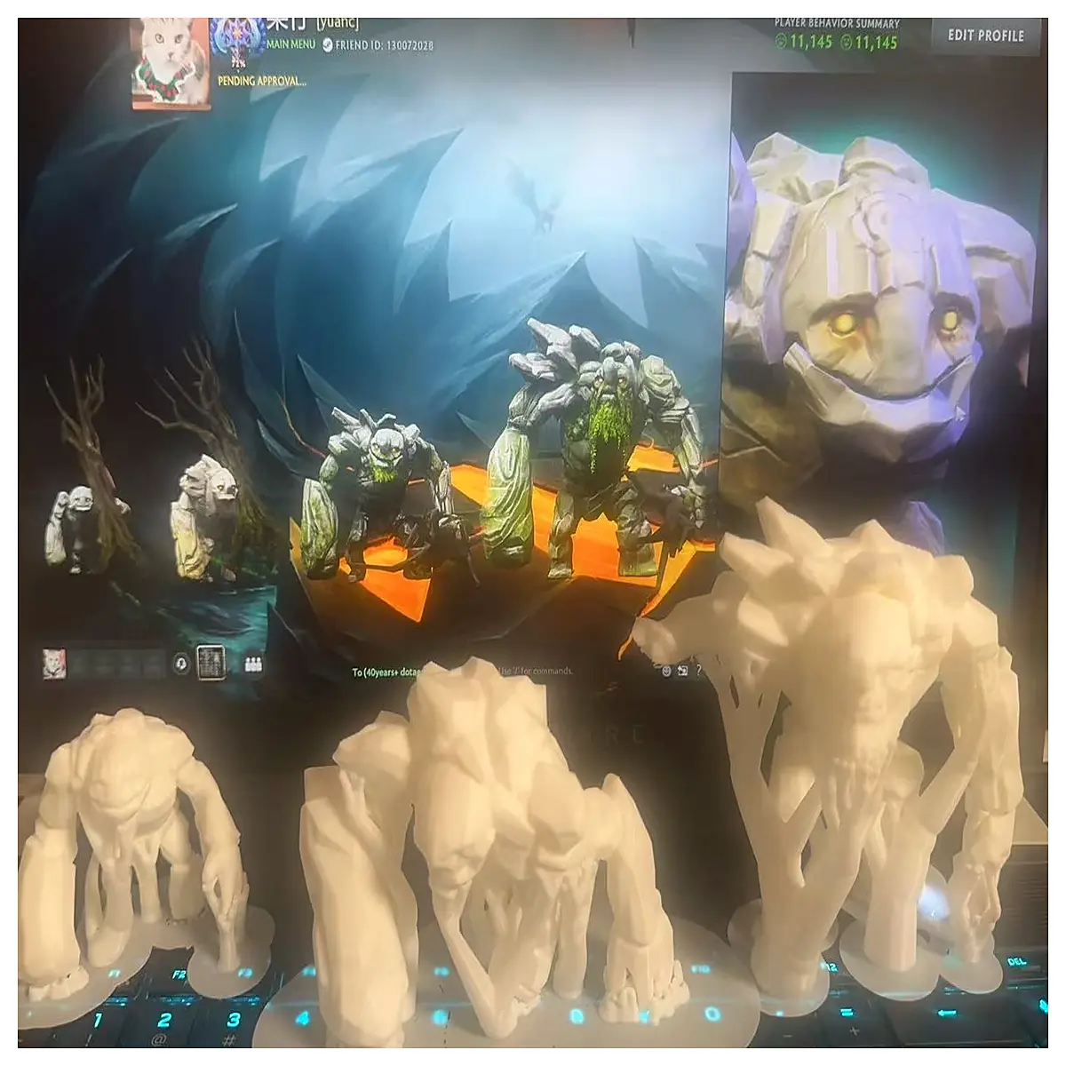acrothealth mini figure collectible toy for gamers