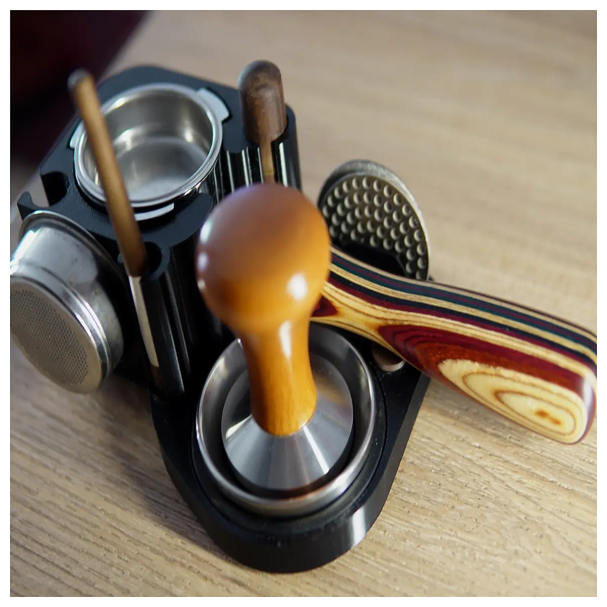 parametric tamper base v2 espresso machine accessories replacement parts coffee portafilter holder