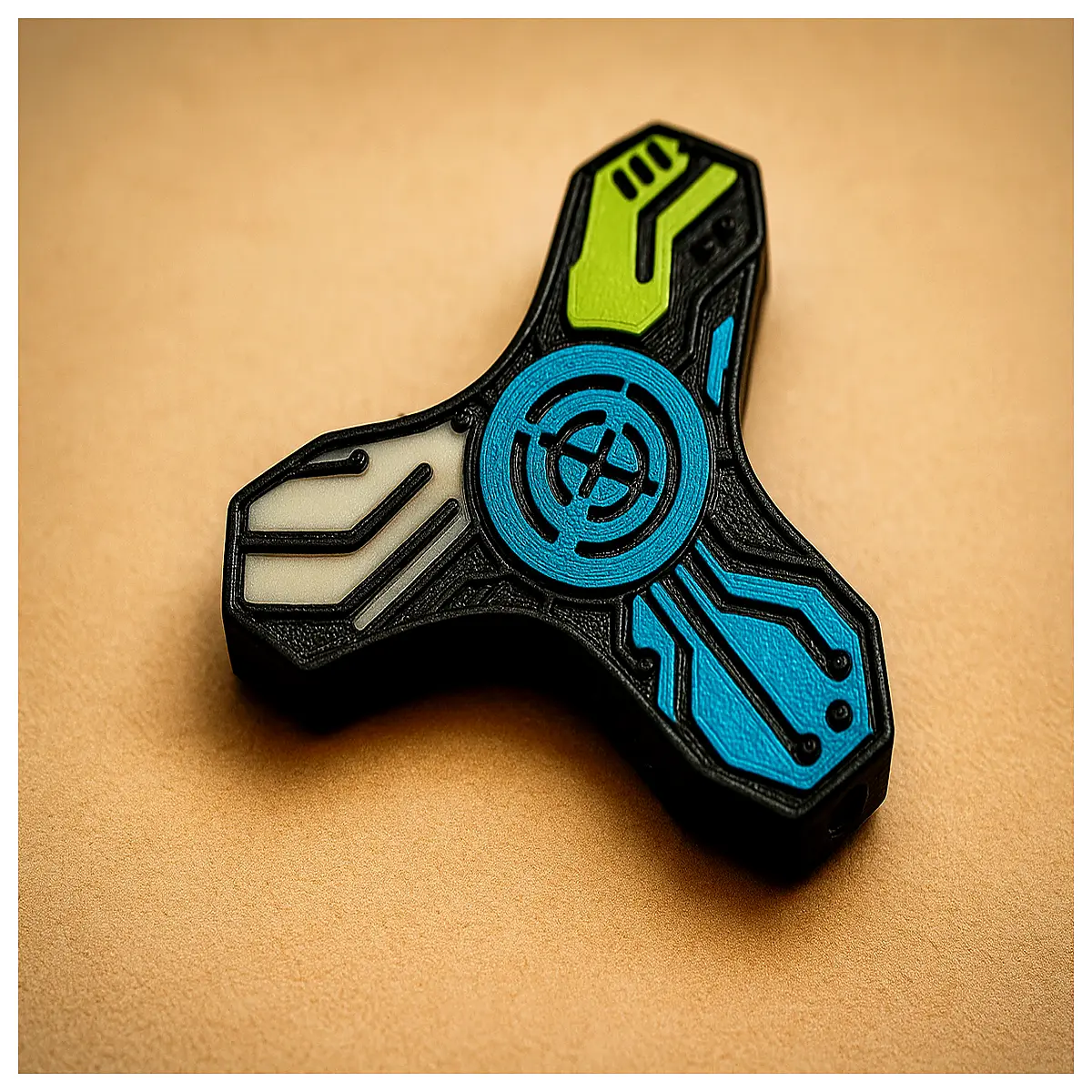spinning fidget spinner stress relief toy for adults anxiety reduction tactile sensory desk gadget glowing hand grip