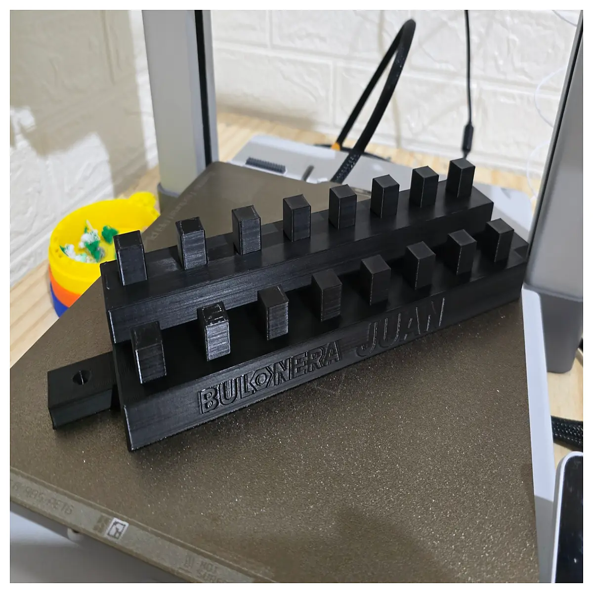 socket wrench organizer rack holder for 12mm bits tools storage case garage workshop