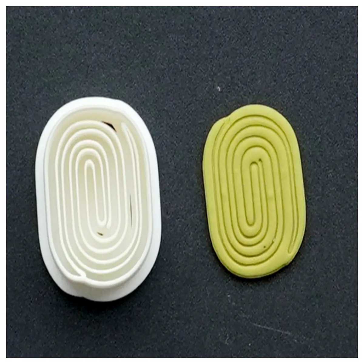 abstract polymer clay earrings handmade boho chic jewelry resin casting diy craft supplies