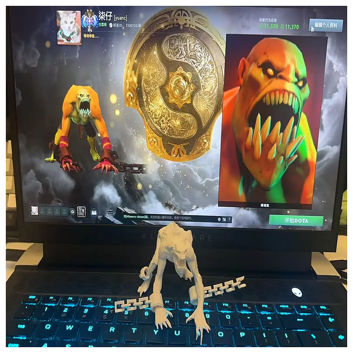 undying merch cosplay costume wraith figurine gaming gift