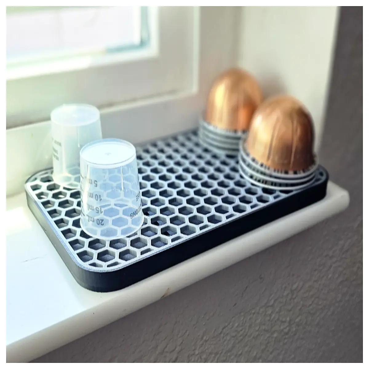 low profile kitchen sink drainer mat non slip dish drying rack bathroom countertop organizer water absorbent tray