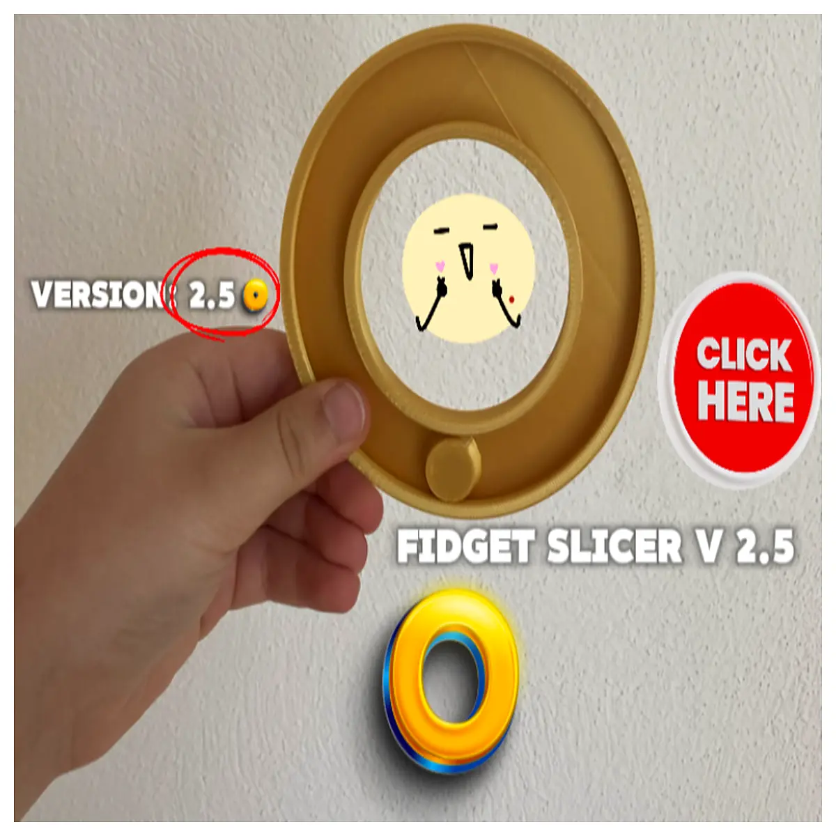stress relief slicer toy fidget tool for anxiety reduction sensory decompression gadget