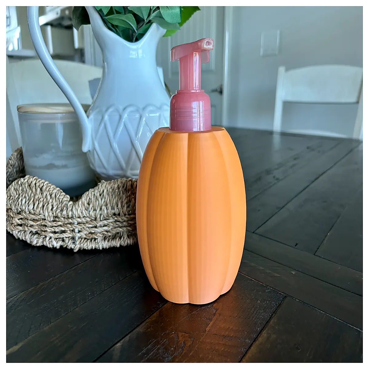 cute hand soap dispenser cover silicone sleeve for bathroom sink kitchen faucet grip non slip autumn decor