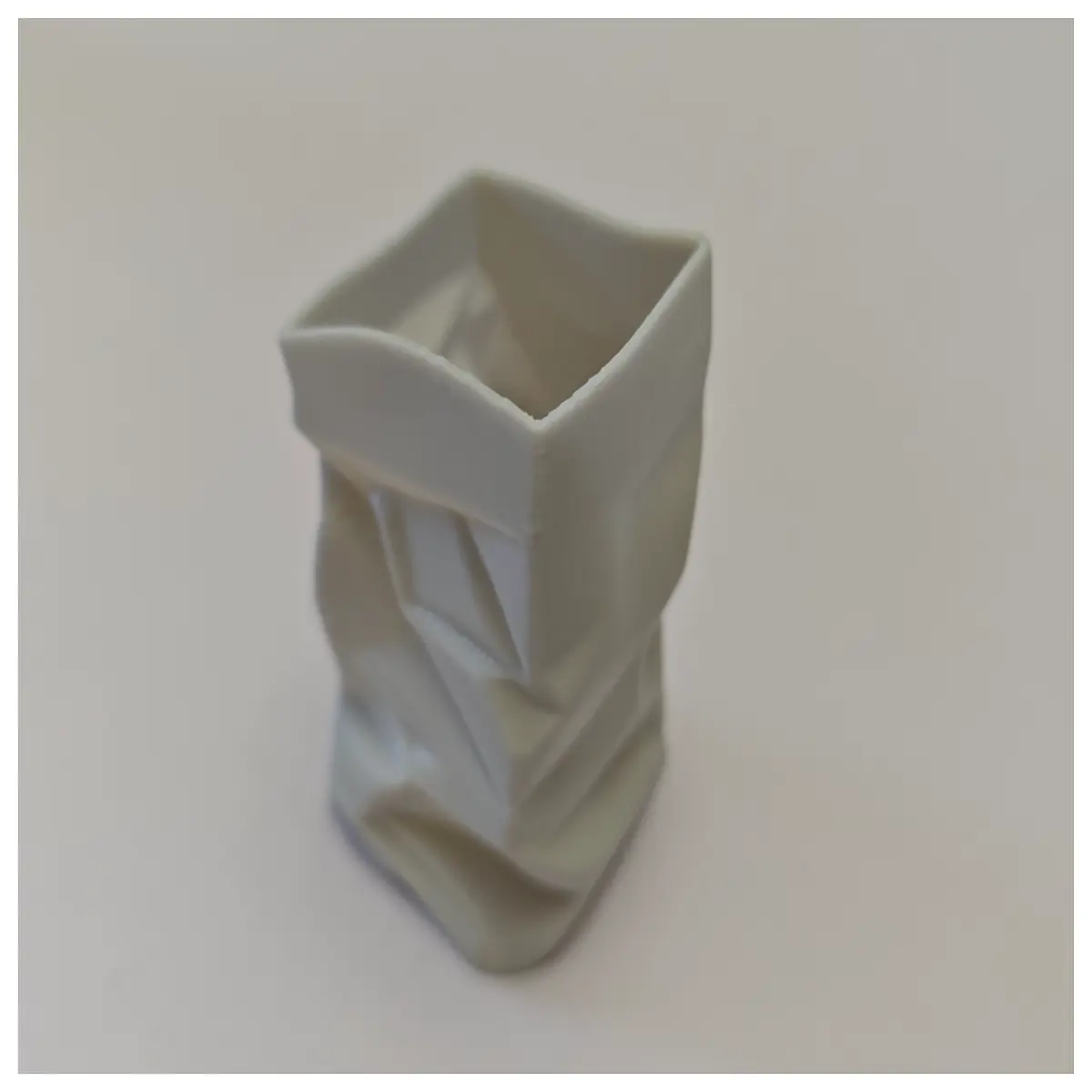 modern ceramic vase with crinkled paper texture minimalist home decor for living room and dining table elegant flower holder for fresh blooms
