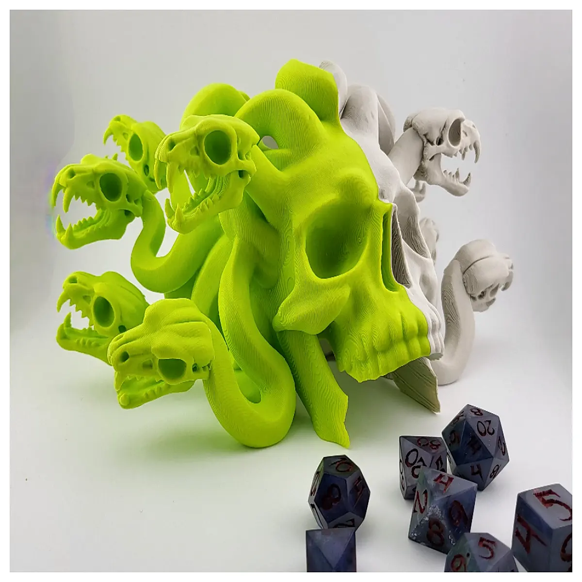 medusa dnd dice tower greek mythology dragon dice tray organizer for tabletop rpg gaming accessories