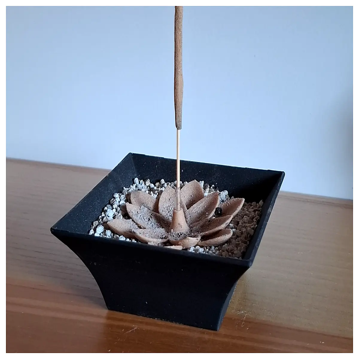 ceramic flower incense holder bowl for home altar meditation yoga zen decor