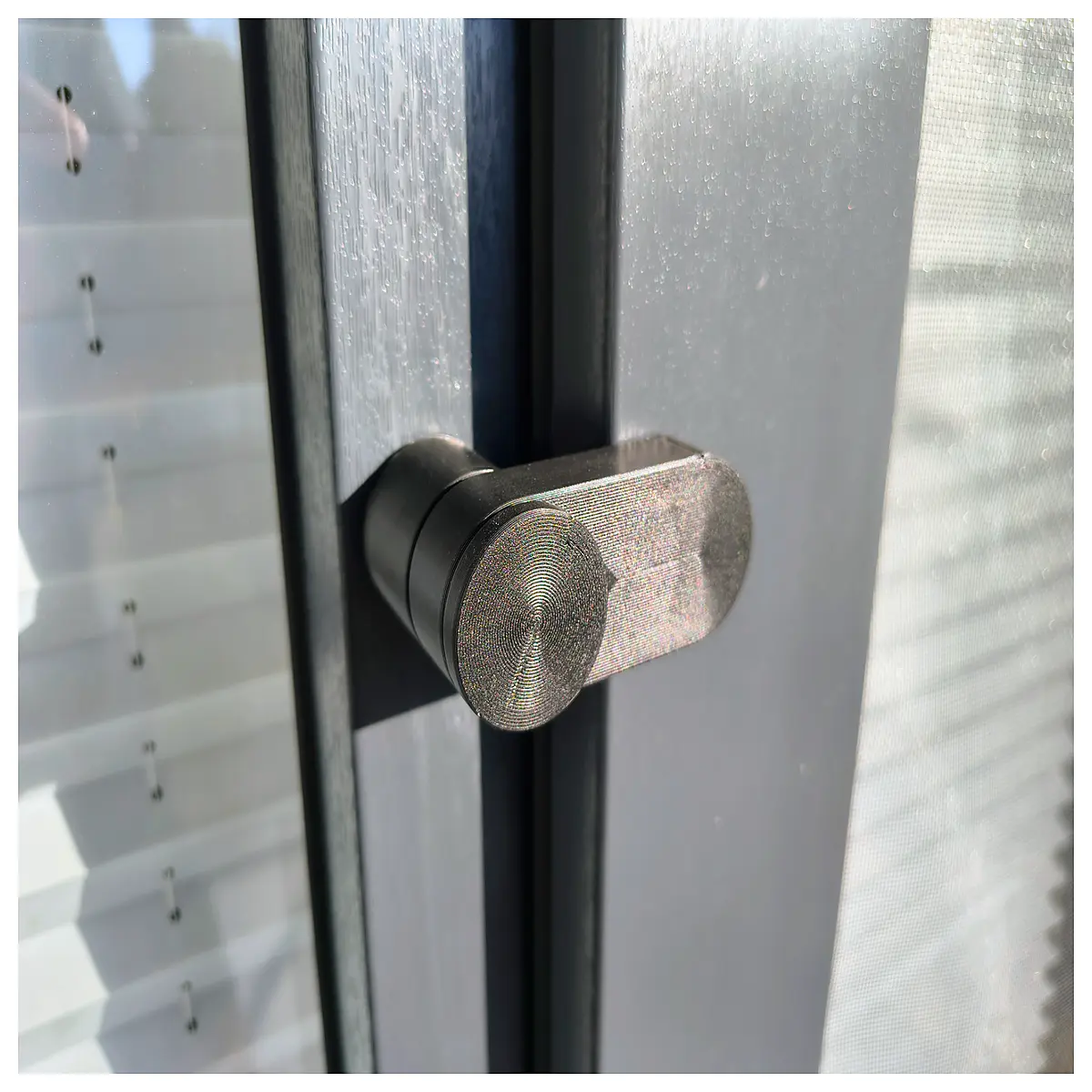 balcony door latch lock safety bolt for sliding glass patio window security hardware stopper