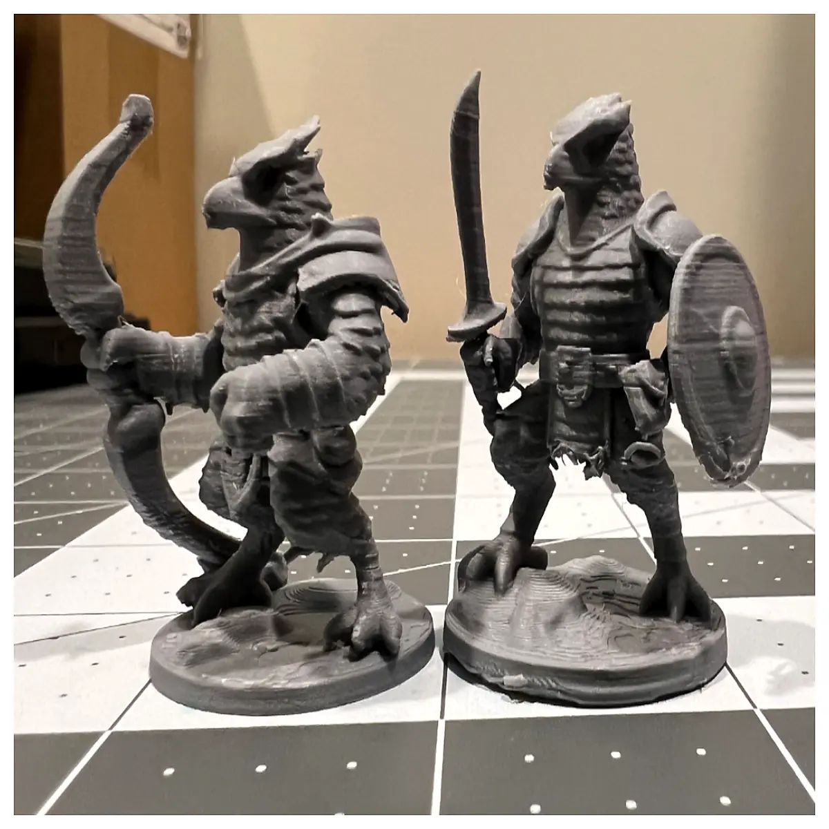 d d miniature wargaming figure birdman dragon tabletop rpg accessory painting