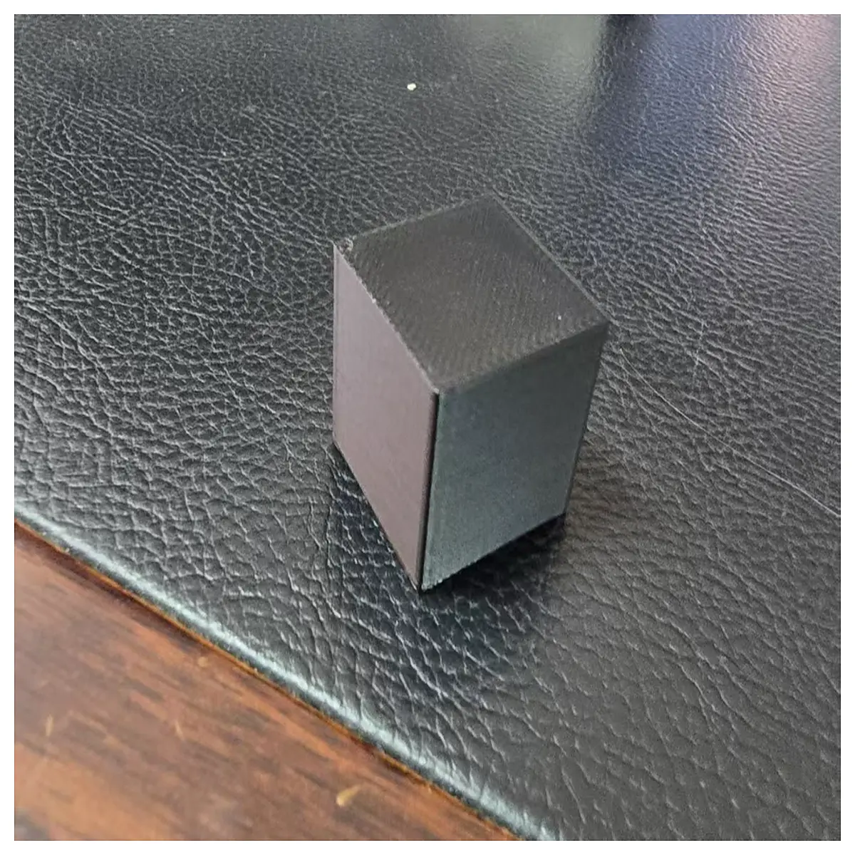 cube decor minimalist geometric sculpture modern home accent piece collectible art