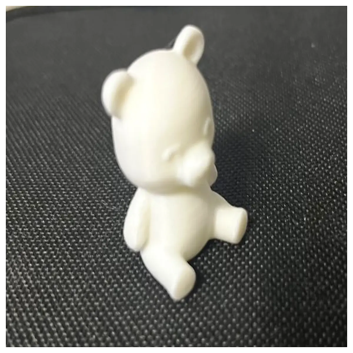 cute mini bear figurine collectible plush toy for kids desk decoration gift