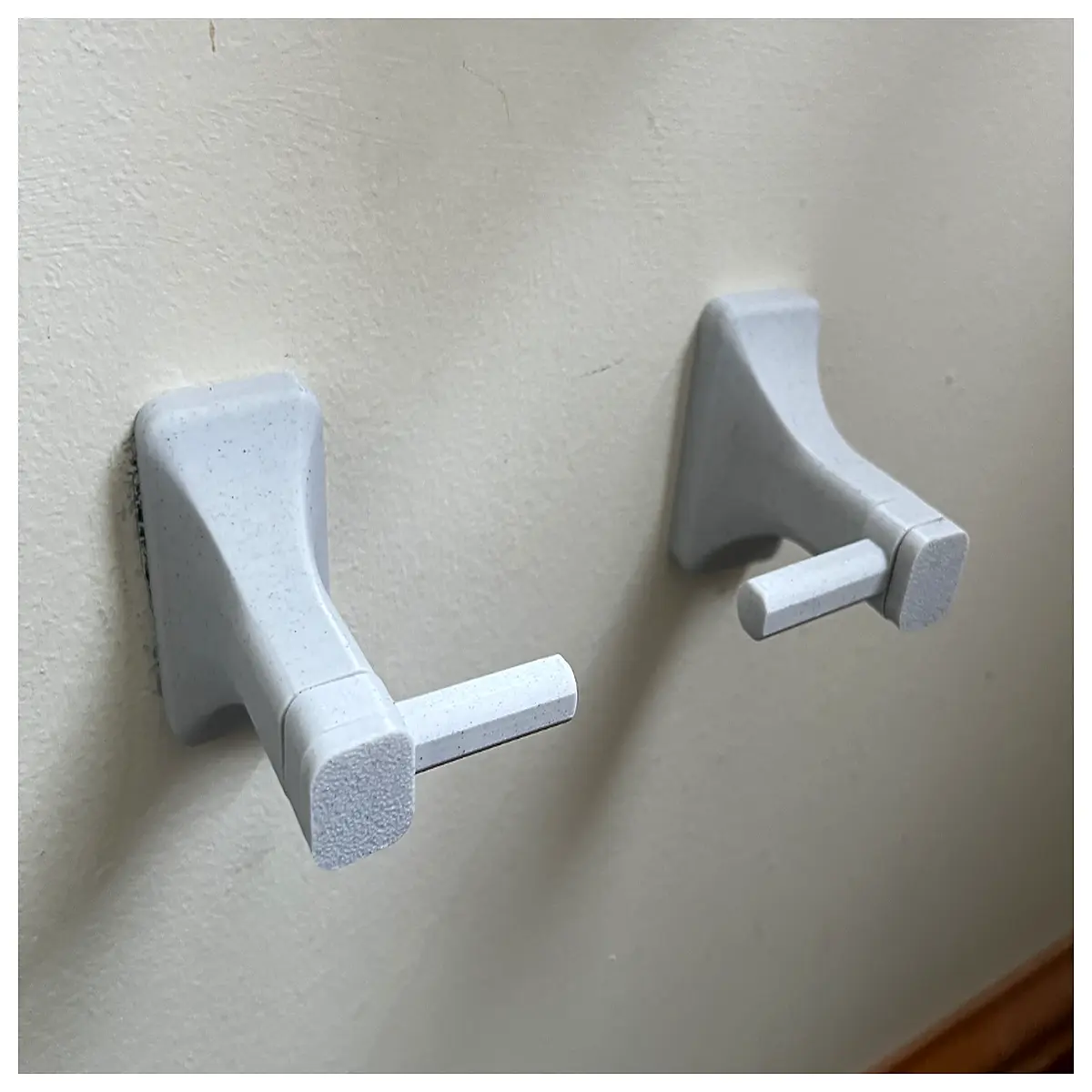 quick release toilet paper holder roll dispenser wall mounted bathroom tissue rack no tools easy install