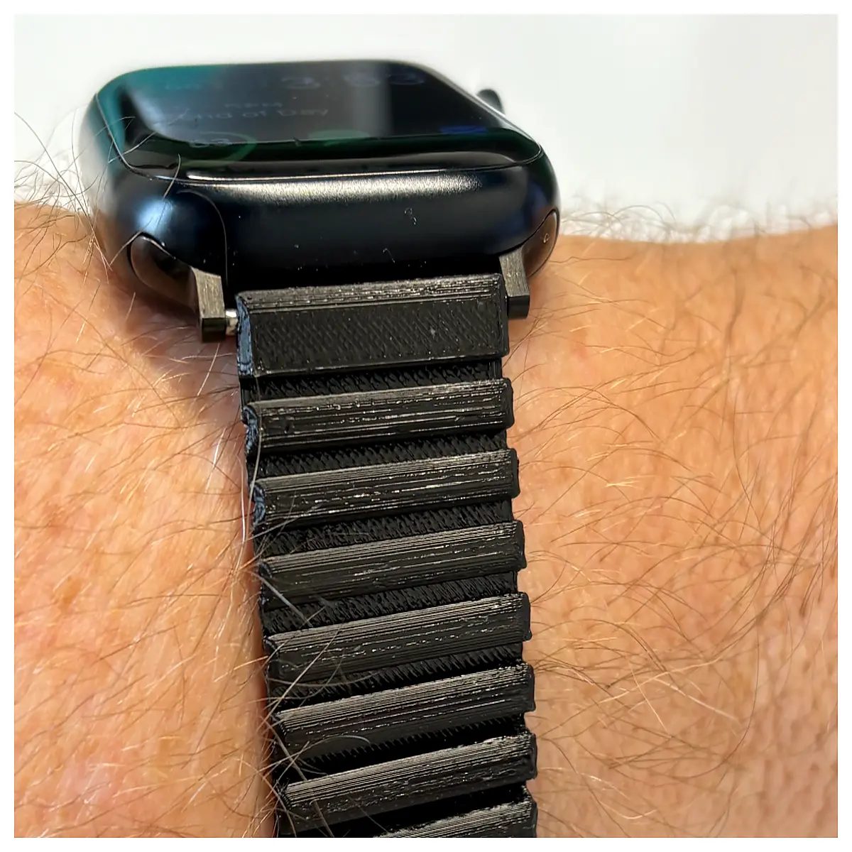 soft silicone watch strap with snap buckle compatible with smartwatch accessories replacement band