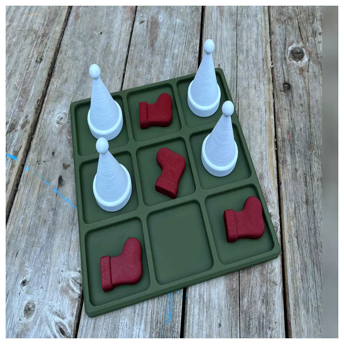 christmas toe game for kids family party favors holiday table activities