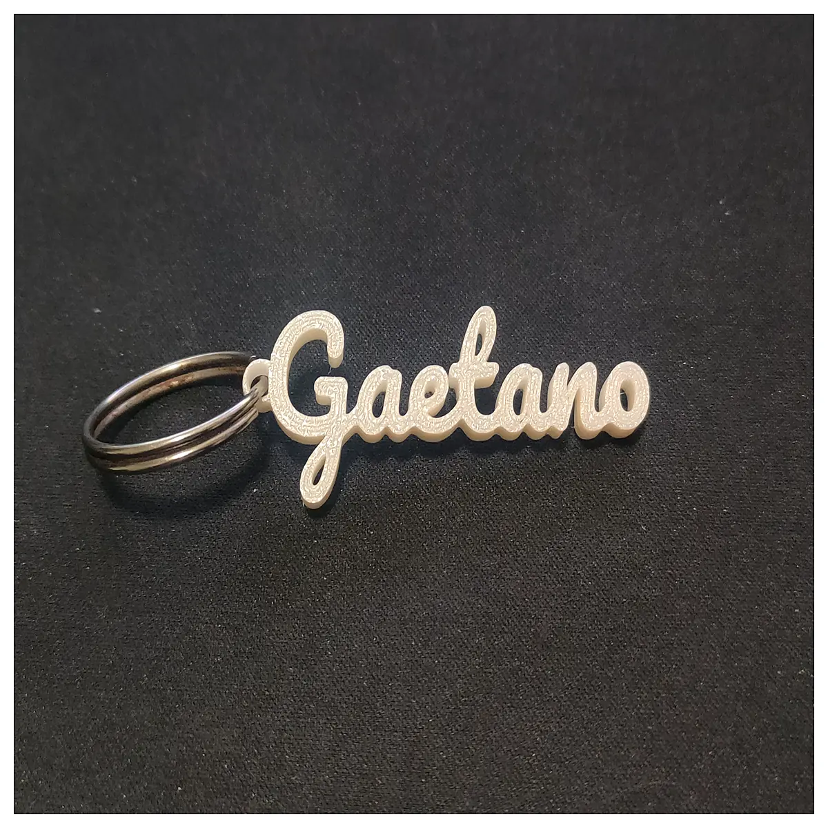 metal keychain for men women gaetano designer bag charm durable stainless steel key ring holder fashion accessory gift
