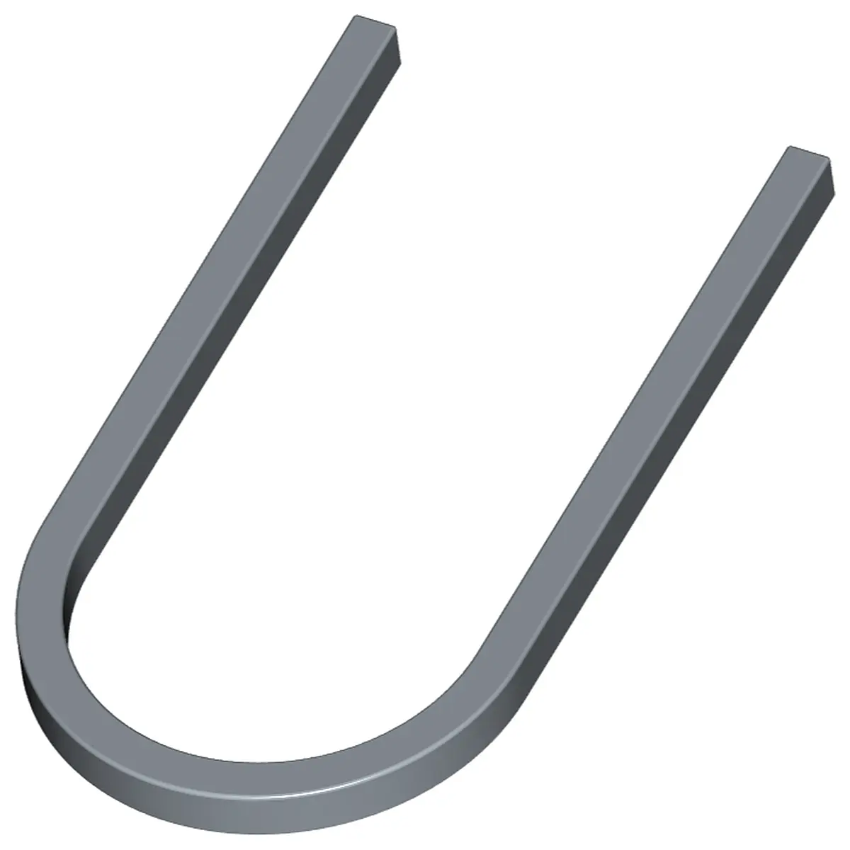 m6 u bolt clamp 50mm x 93mm square tube testing fixture hardware fastener