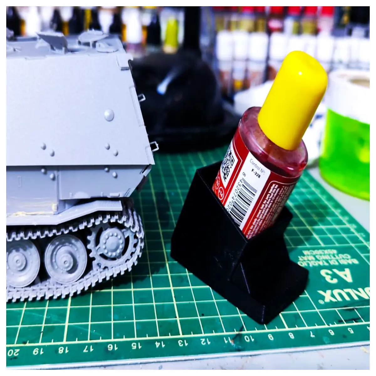 desktop painting holder organizer for miniatures diy crafts