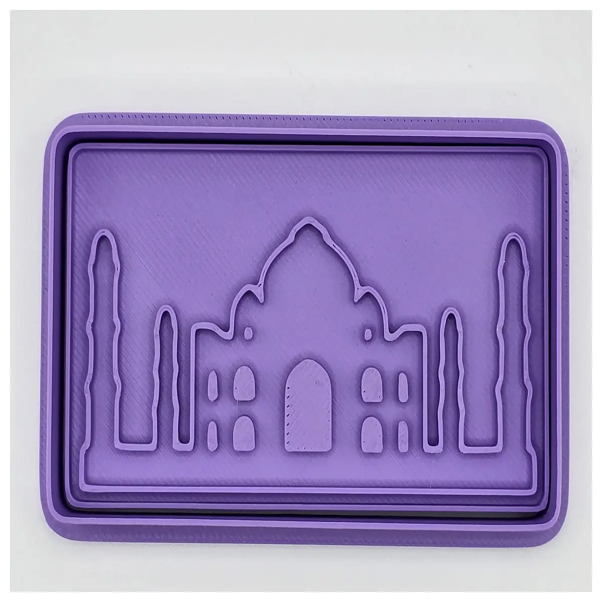 taj mahal cookie cutter fondant clay stamping tool diy cake decorating plunger