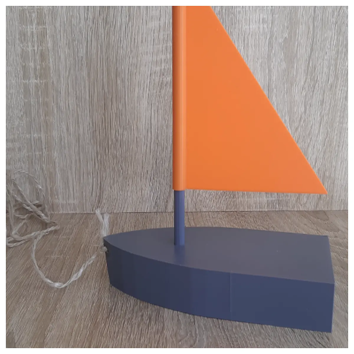 mini wooden sailboat for desk decoration small boat toy for kids nautical home decor gift