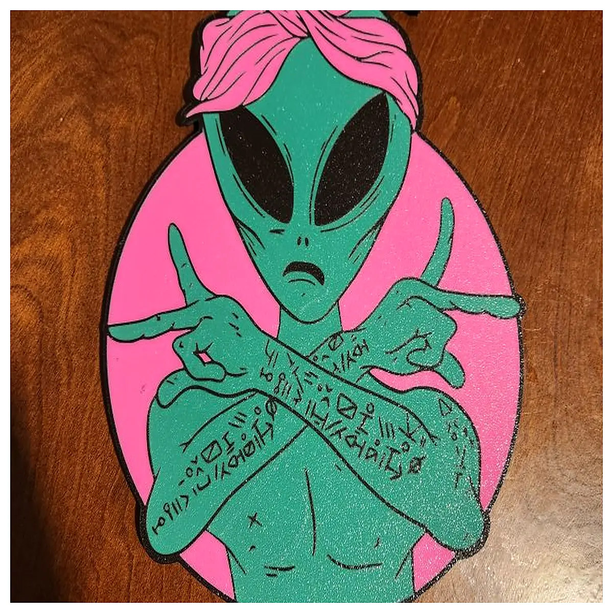 streetwear alien graphic tee sci fi fashion space invader hoodie futuristic street style apparel