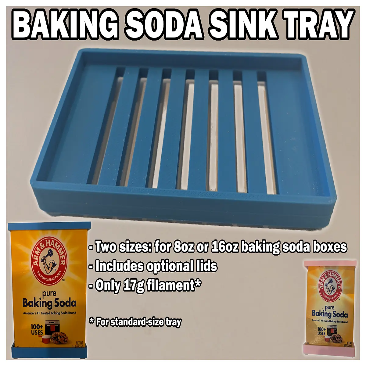 baking soda sink tray organizer dishwasher safe drain catcher for kitchen counter non slip mat to catch crumbs and soap scum