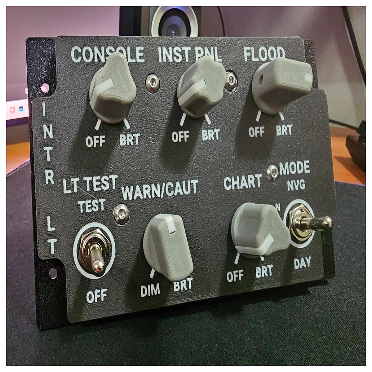 fa 18c cockpit instrument panel non scaled aircraft parts