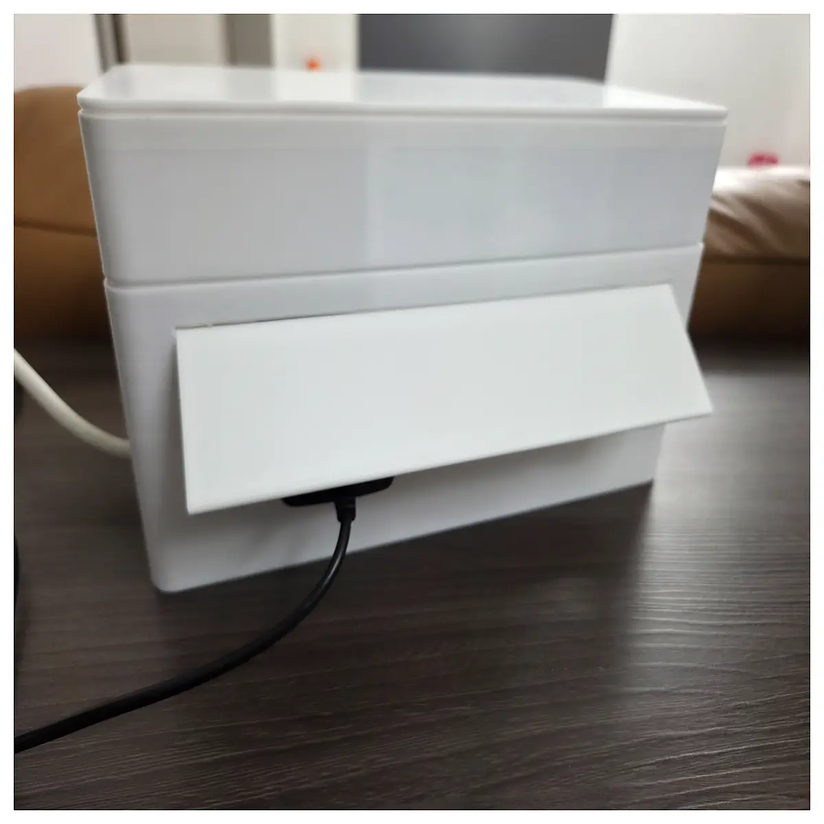 power strip cover box cable management organizer hide wires surge protector housing