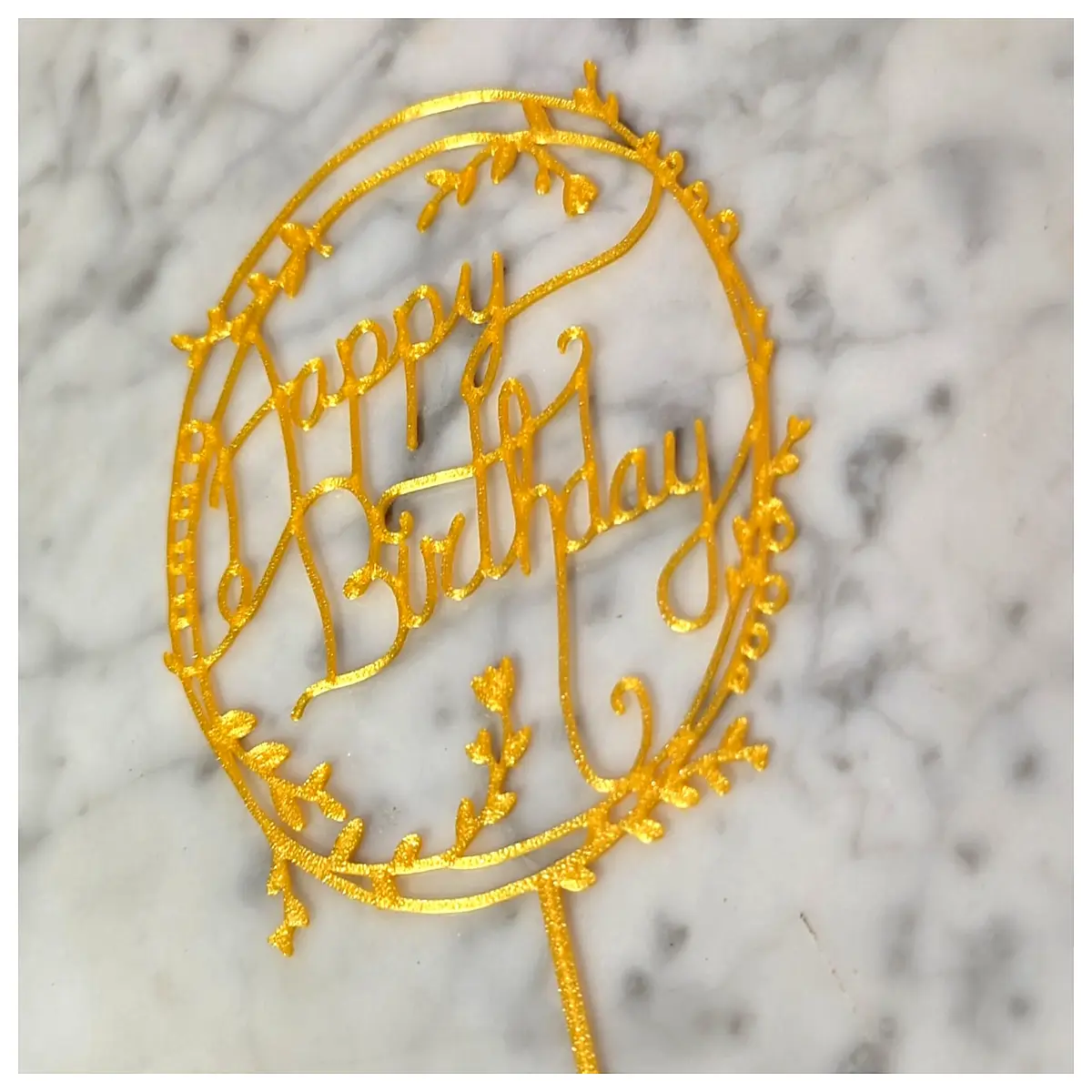 happy birthday cake toppers edible paper flags party decorations supplies