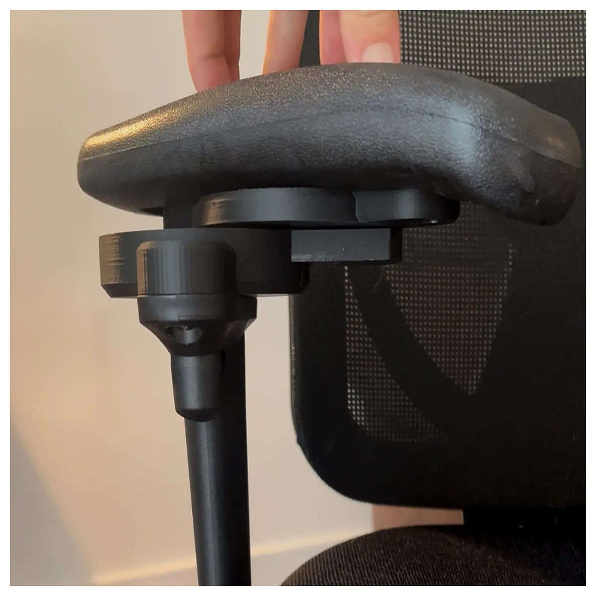 ergonomic office chair armrests replacement universal swivel slide adjust height tilt lumbar support accessories for gaming desk