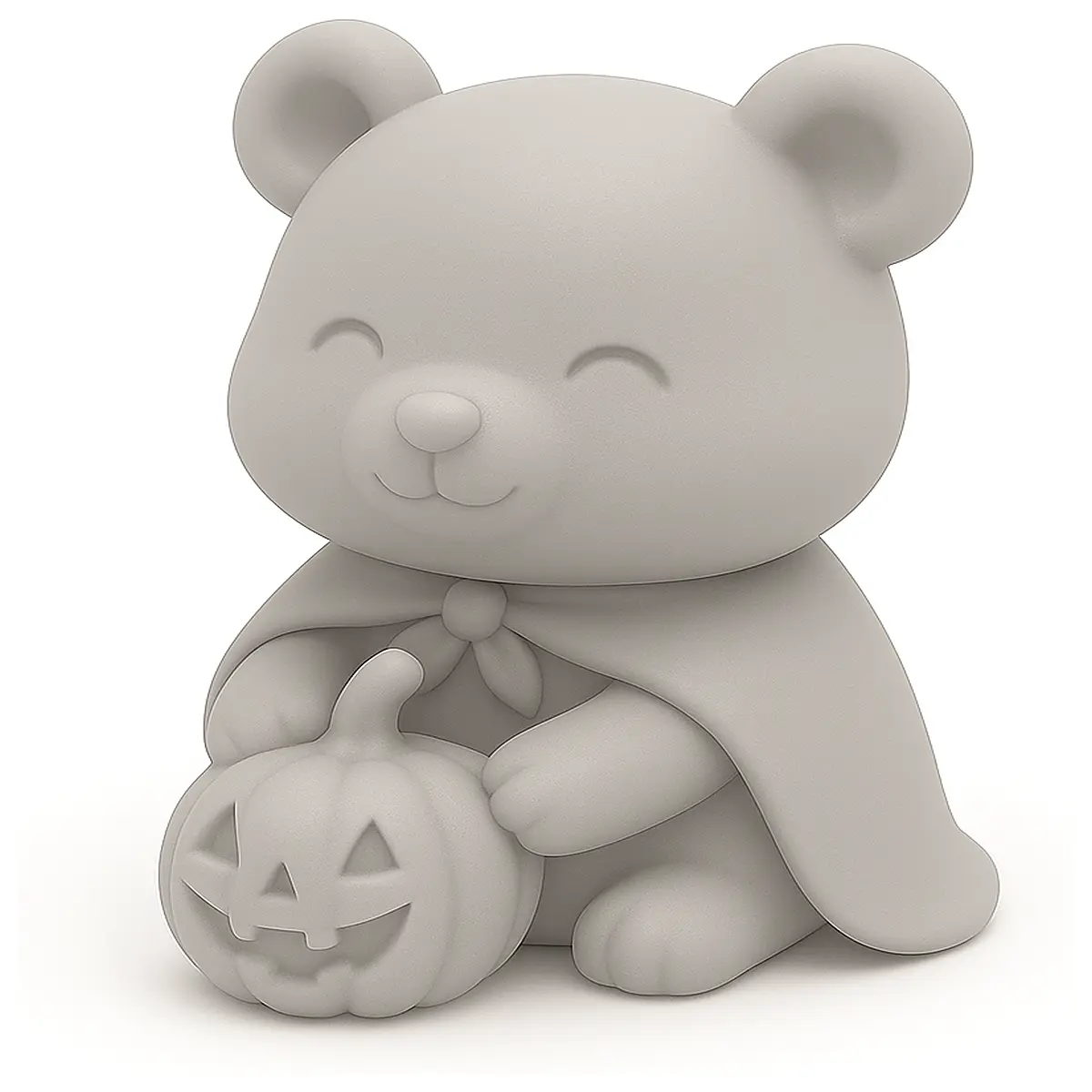 cute halloween plushie bear friend gift spooky season decor
