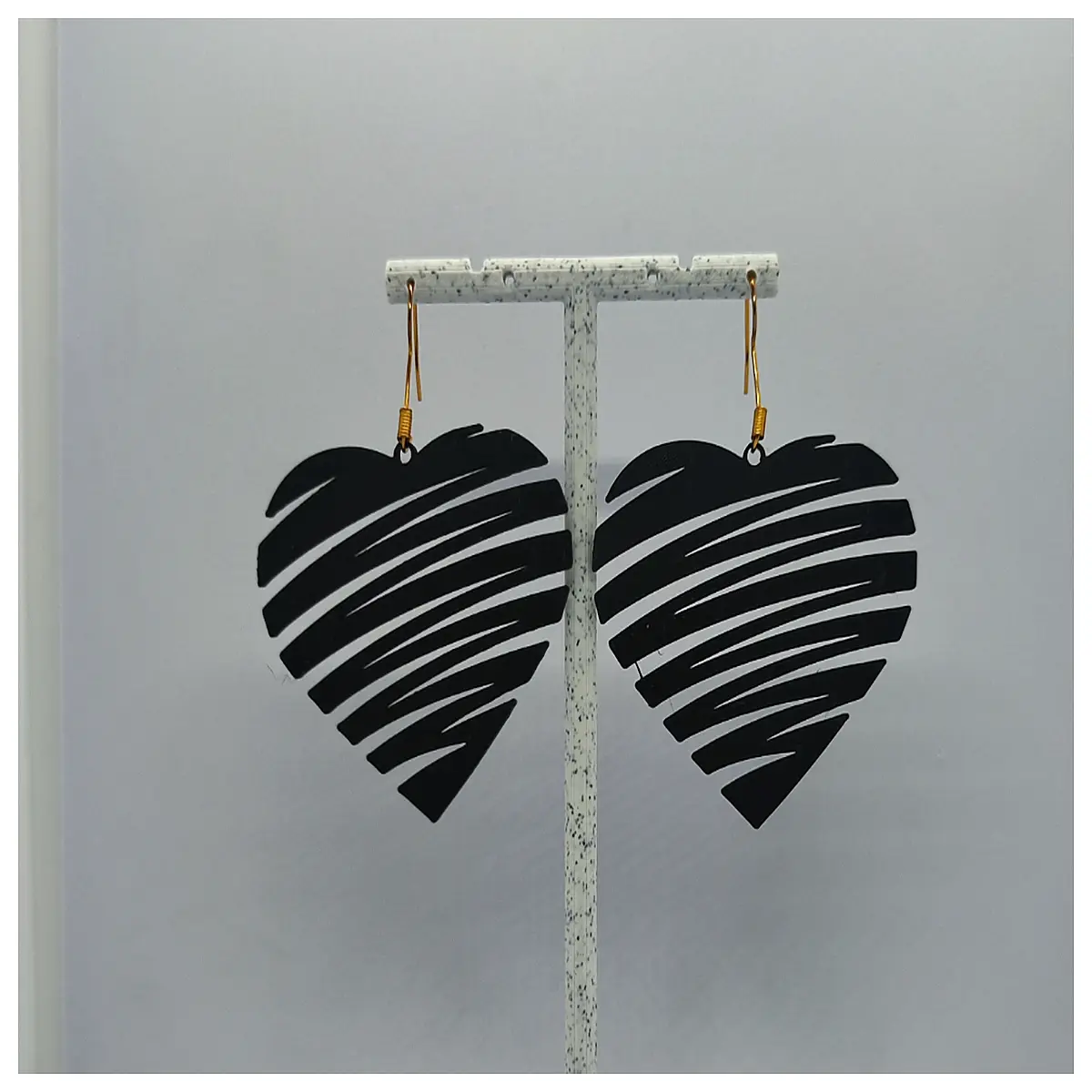 shape letter initial dangle earrings for women romantic minimalist gold silver stud jewelry gift