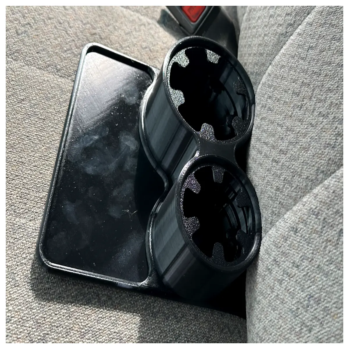universal car cup holder for console adjustable drink coaster non slip mat portable bottle storage organizer