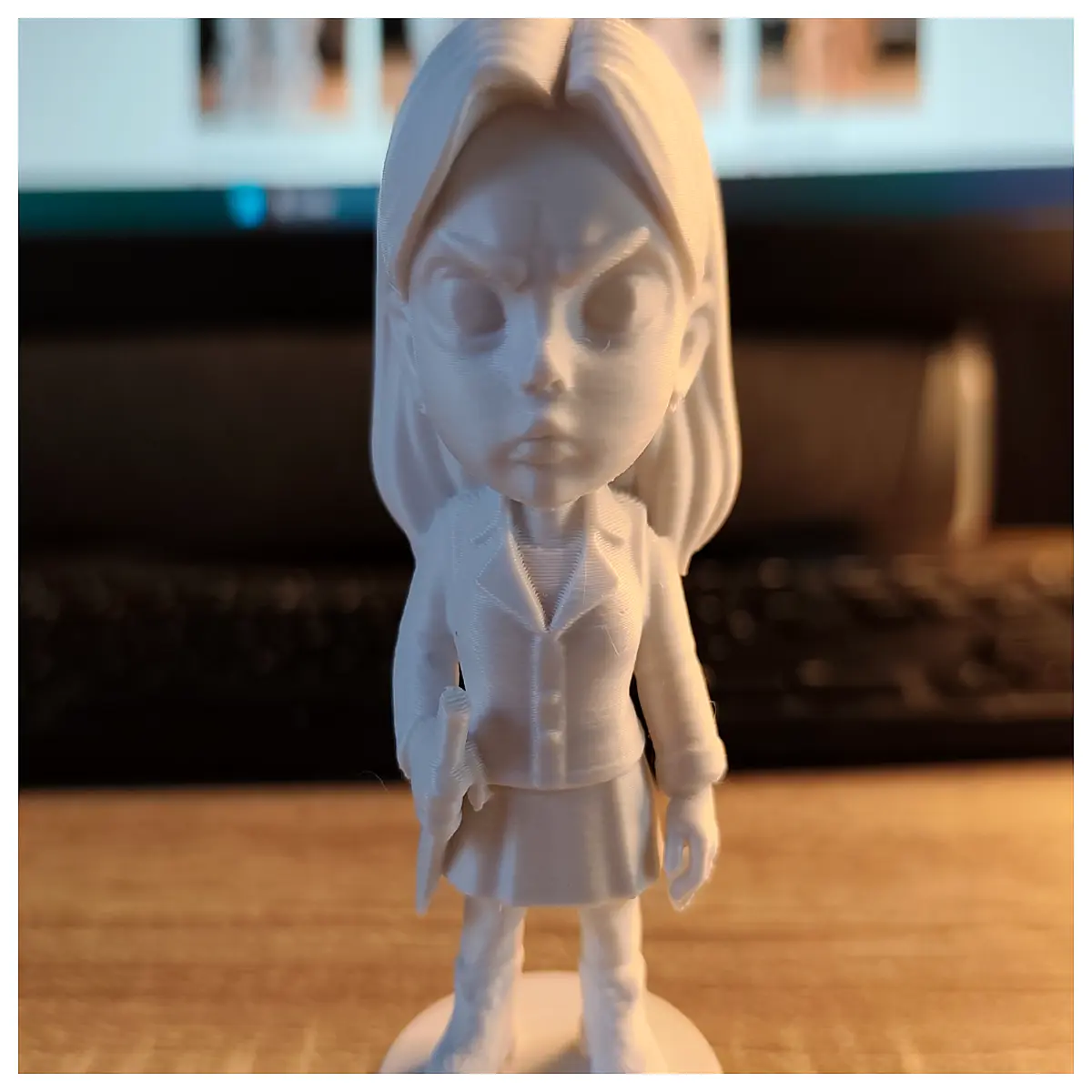 buffy the vampire slayer chibi figure collectible anime style doll teen fans