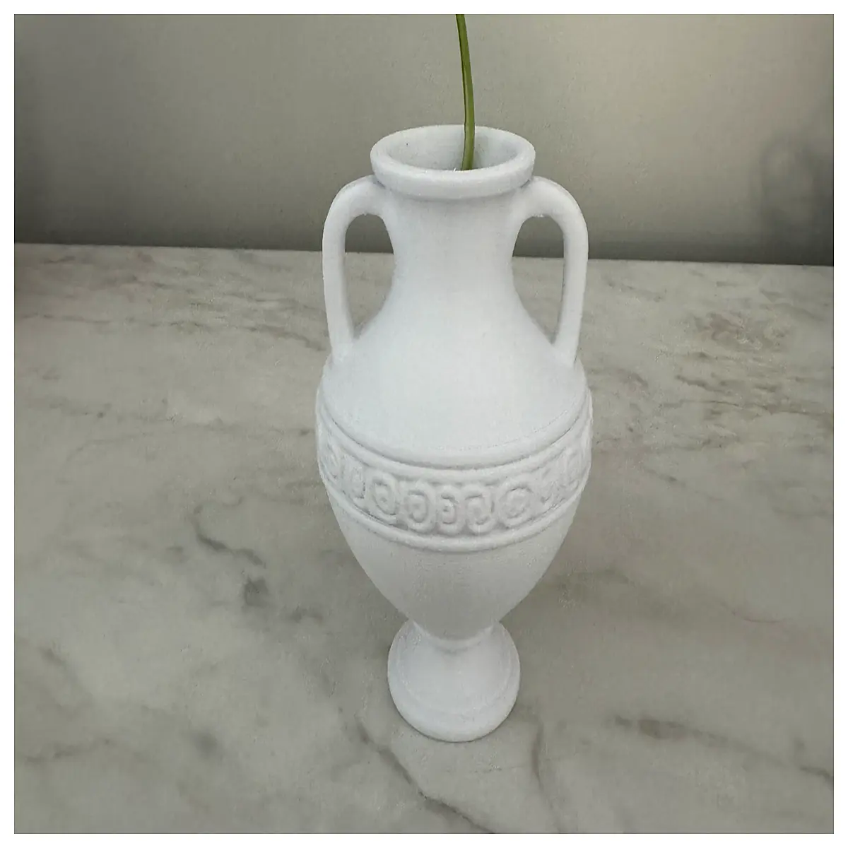ceramic double ear vase for home decor tall flower pot with handles for living room modern minimalist planter for dried flowers