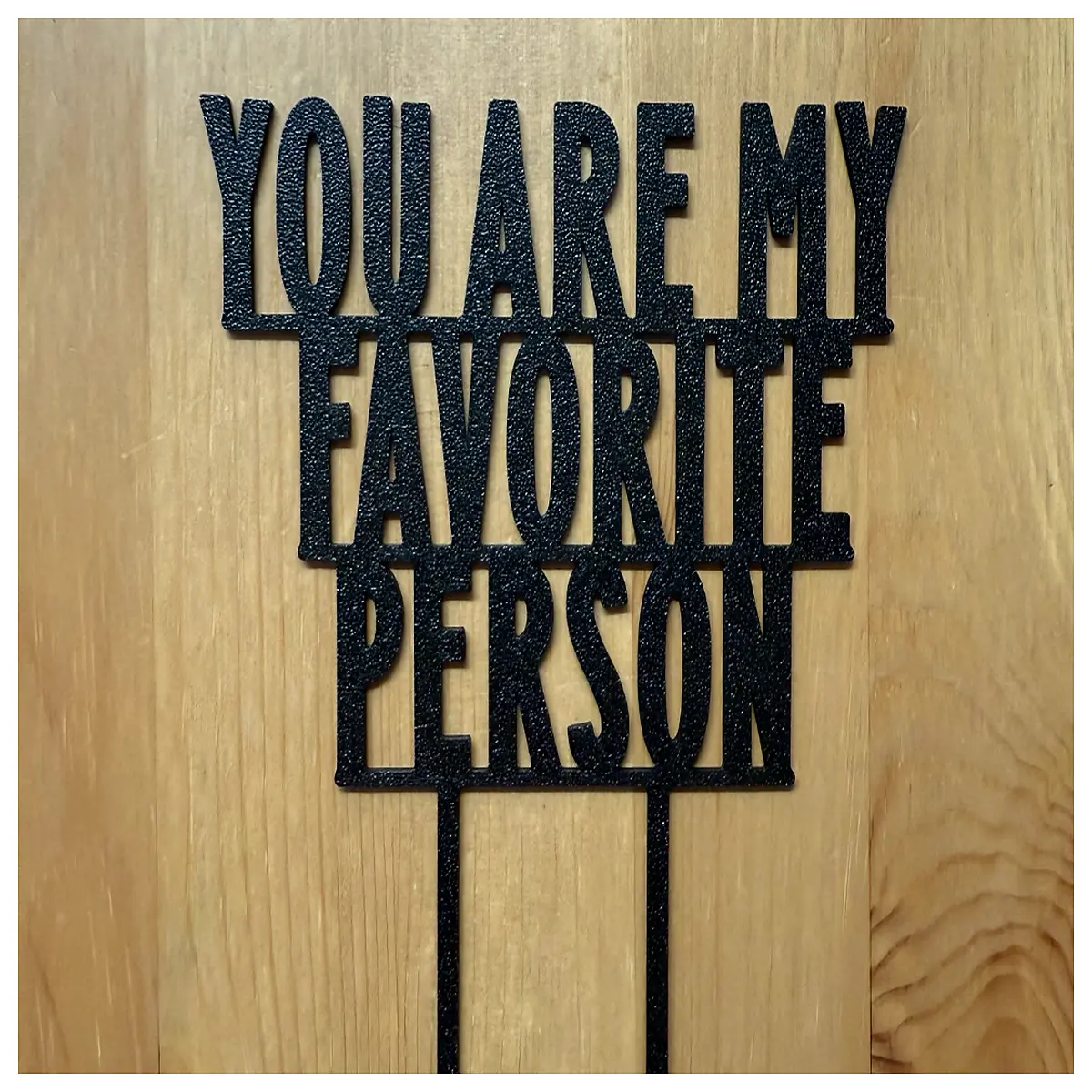 best person cake topper personalized name birthday decoration gifts for him her