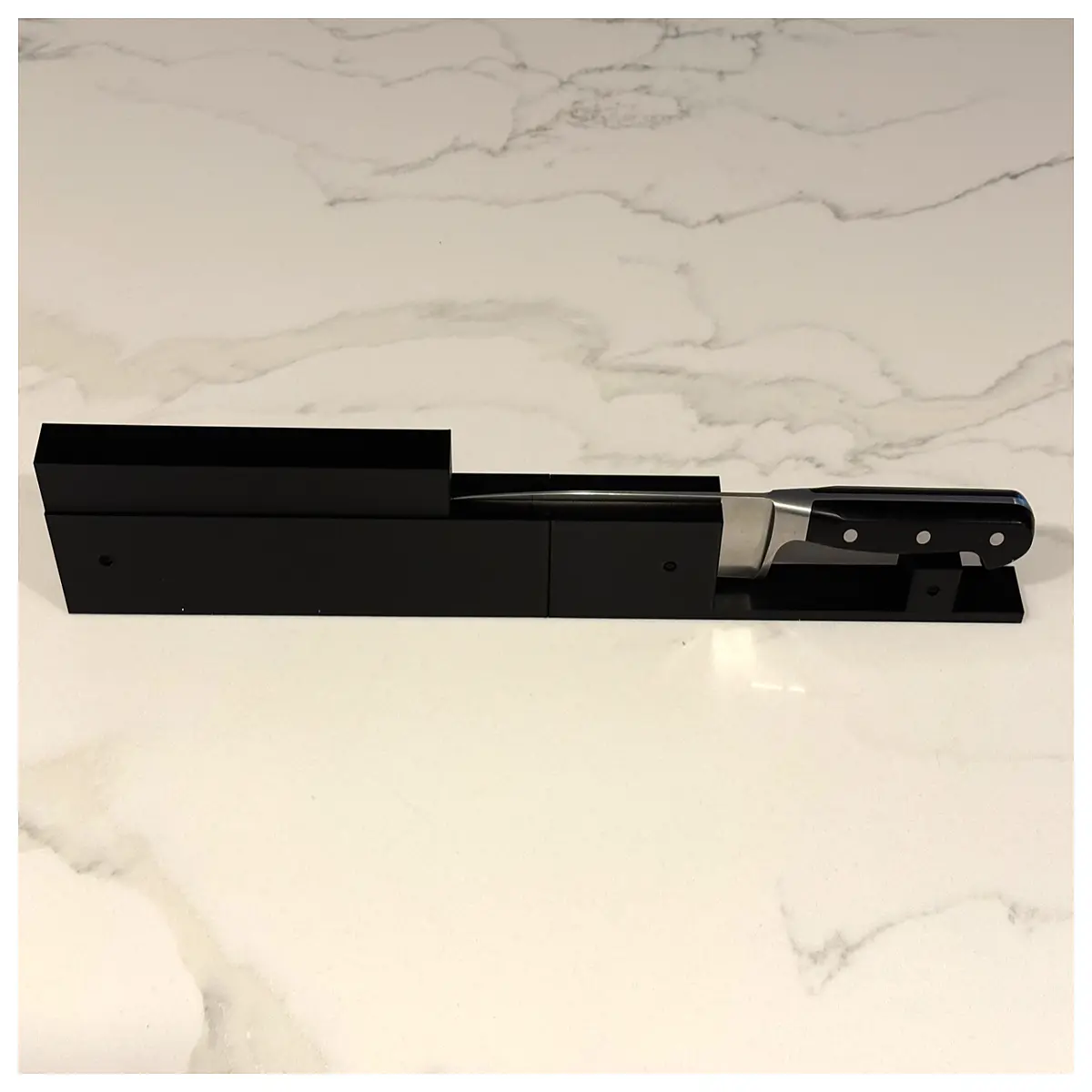 kitchen organizer block counter storage magnetic strip holder rack for chef tools