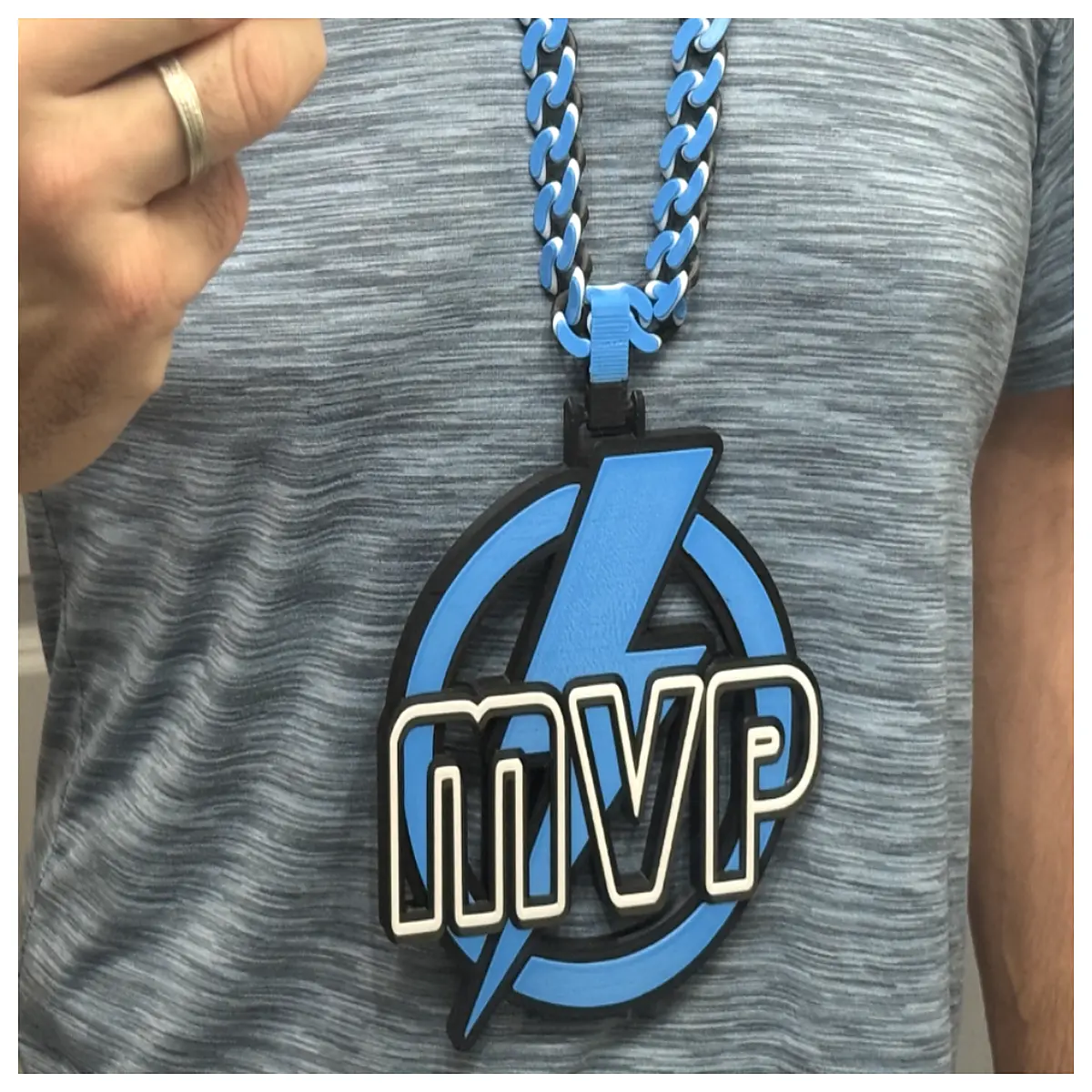 thick gold plated chain necklace for men curb link chain jewelry streetwear hip hop style stainless steel rope chain