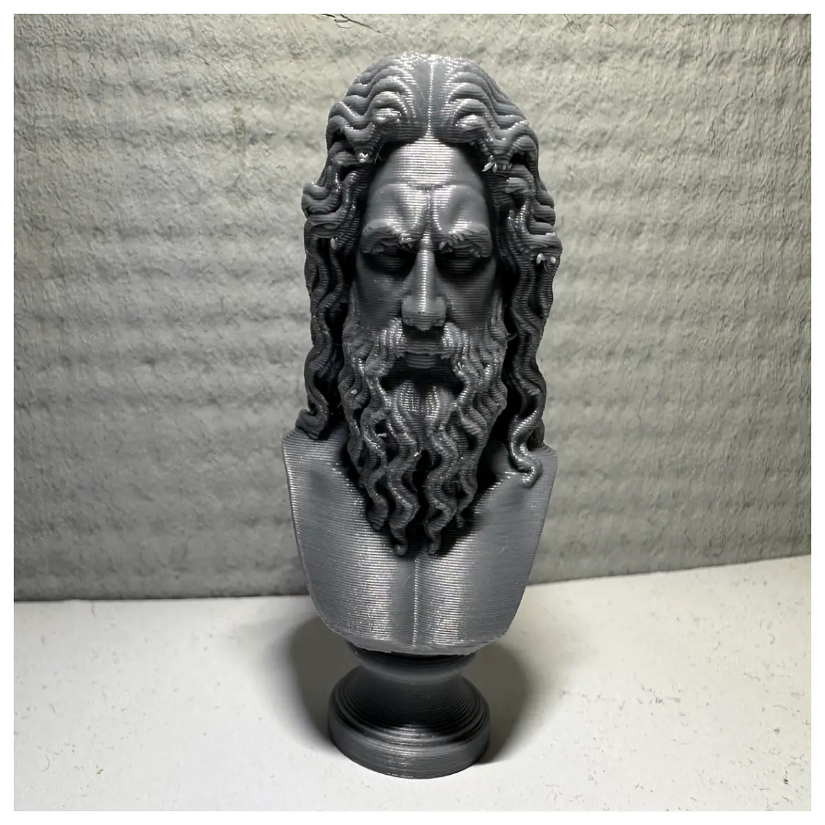 zeus statue greek mythology decor resin god of thunder home office shelf piece