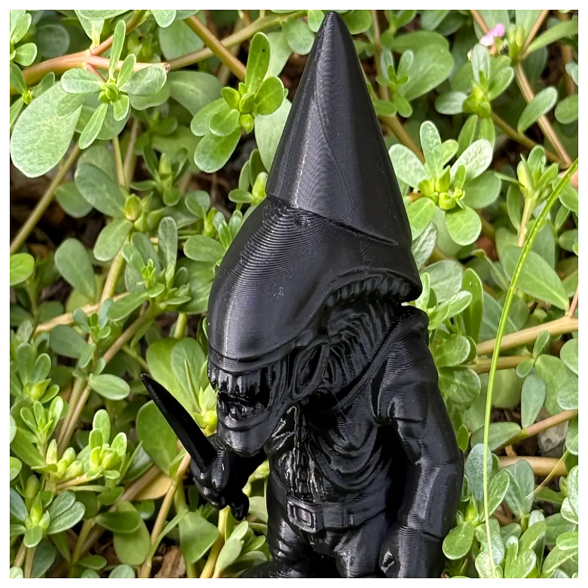 cute xenognome plushie toy for kids fantasy creature stuffed animal gift collectible gnome doll