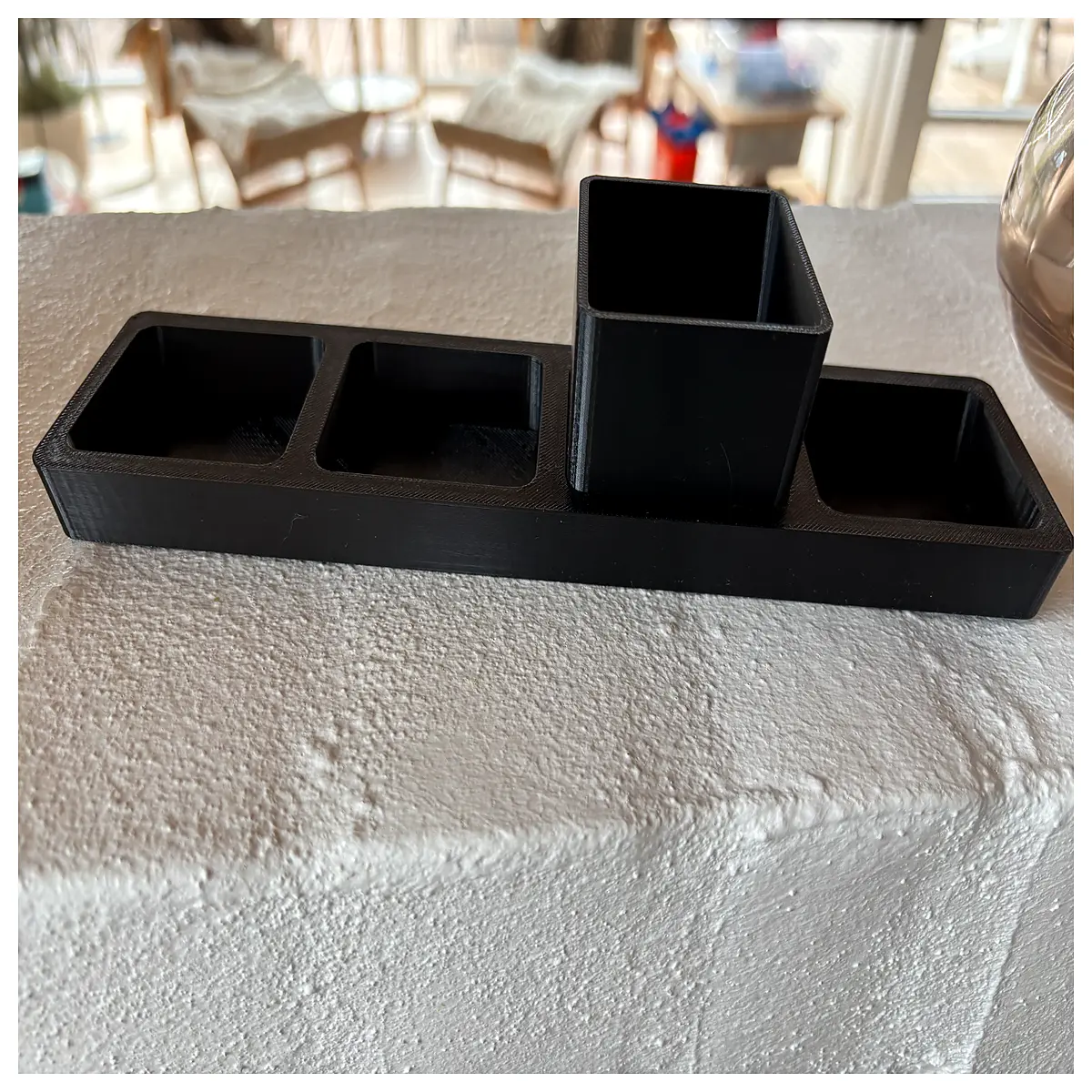 seed starter tray with domed lid and 4 peat pots propagation station for home gardening
