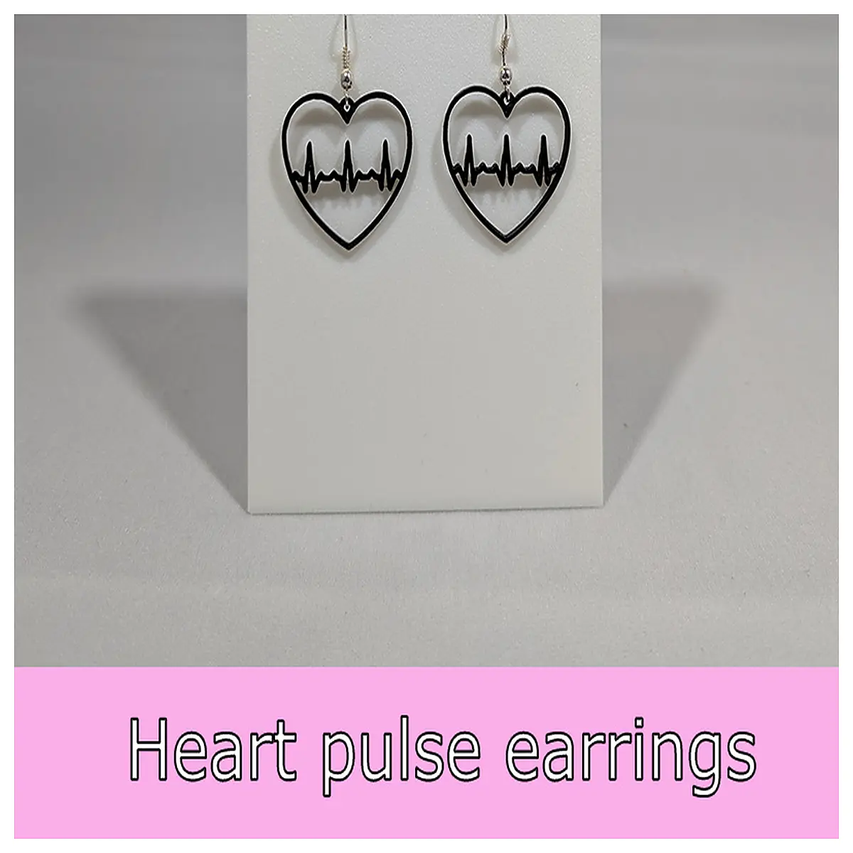 heartbeat shape earrings for women romantic gift anniversary jewelry silver gold dangle