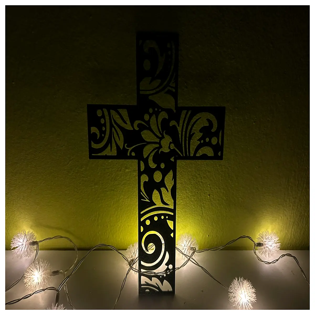 large wall cross art canvas religious home decor living room