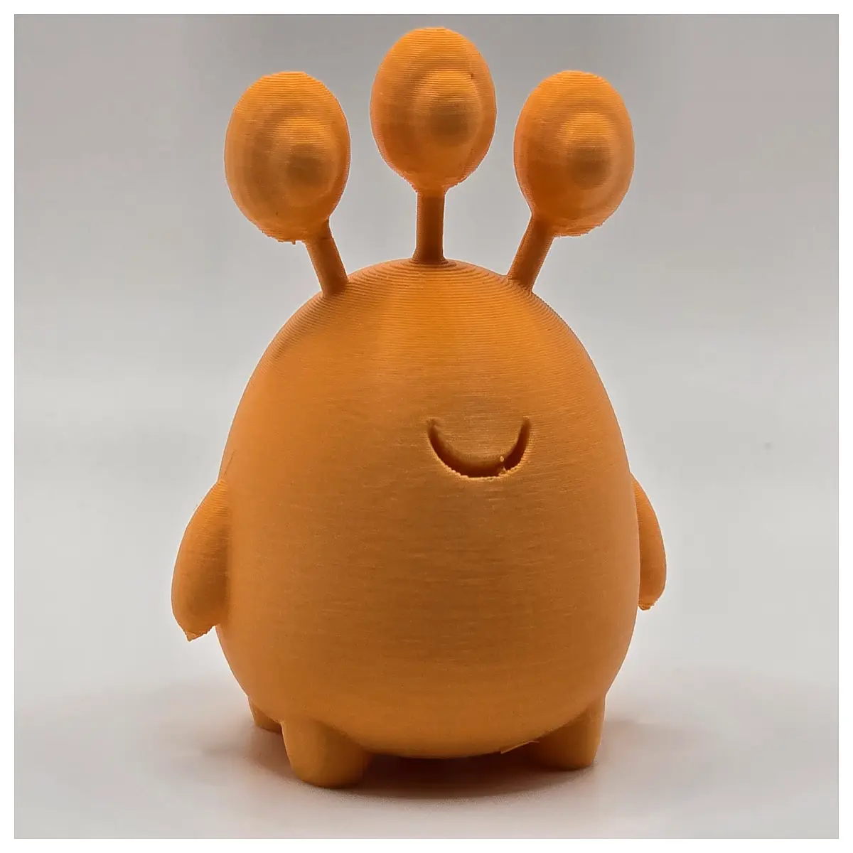 cute three eyed alien plush toy kawaii space creature keychain funny extraterrestrial desk decor sci fi novelty kids