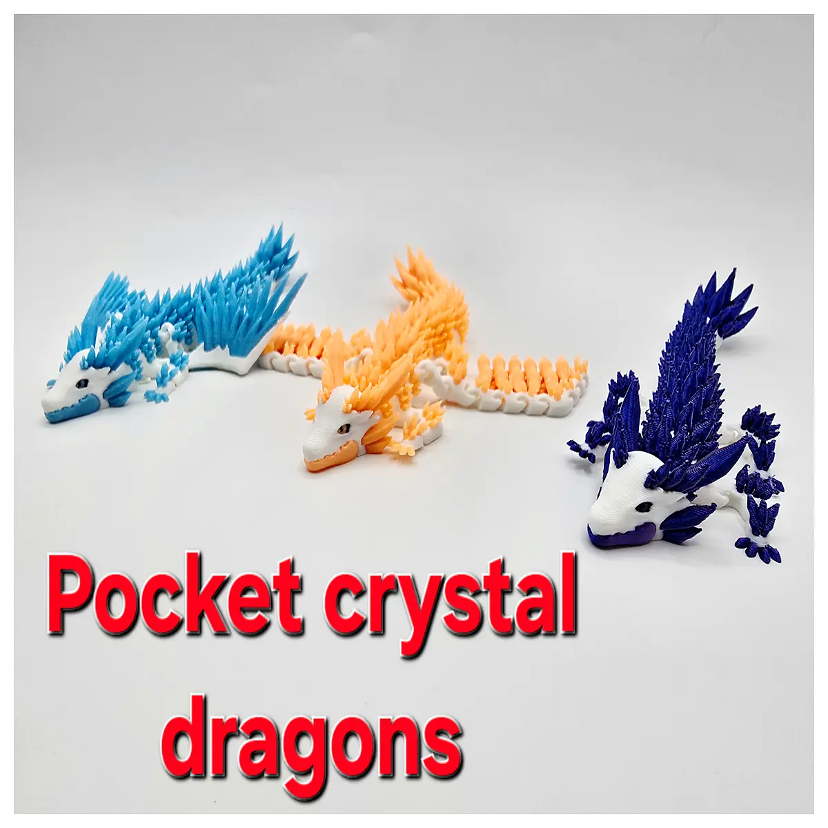 crystal dragon keychain with movable joints flexible crystal pendant for bags cute dragon charm keyring accessory