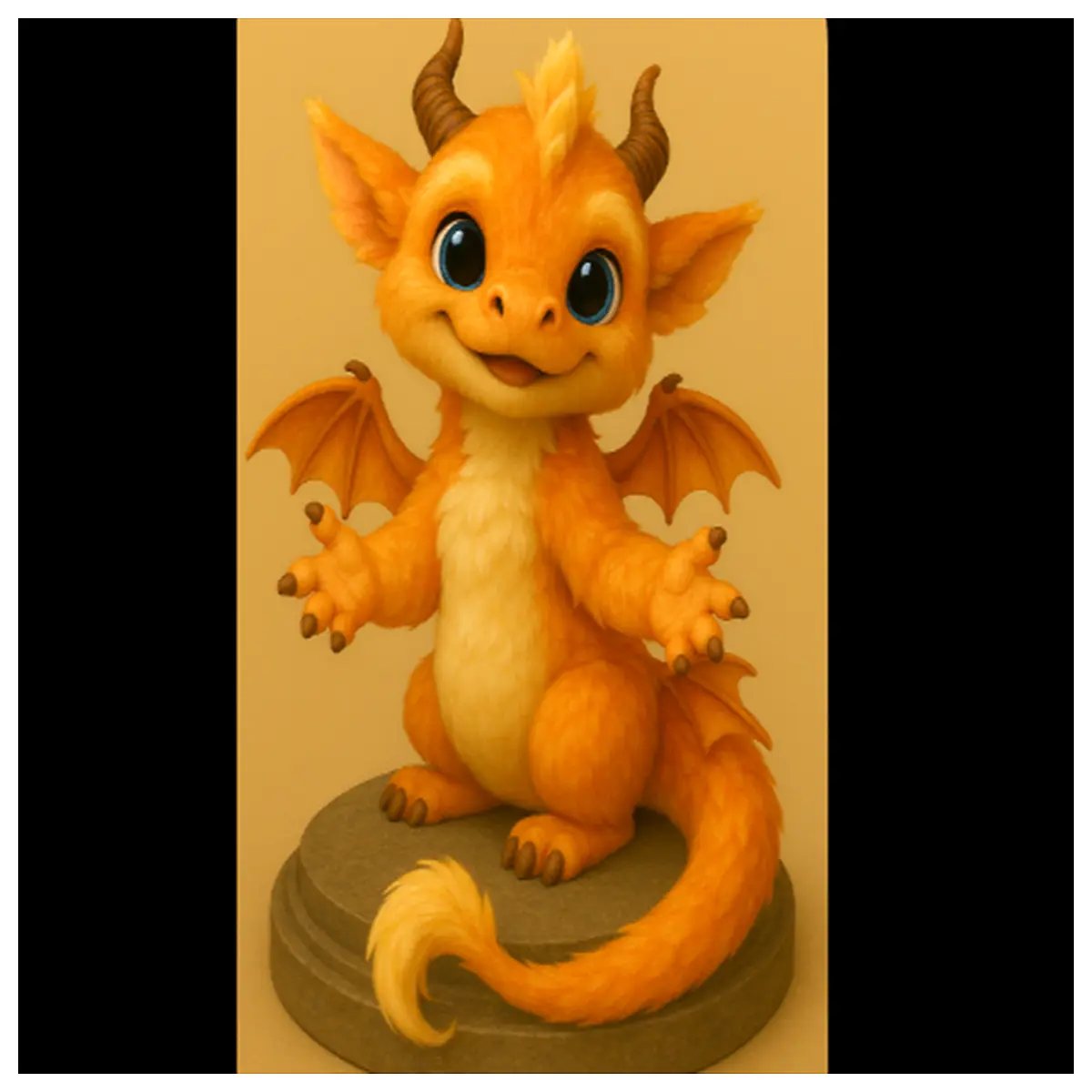 cool dragon figurine collectible for kids boys room decor gift