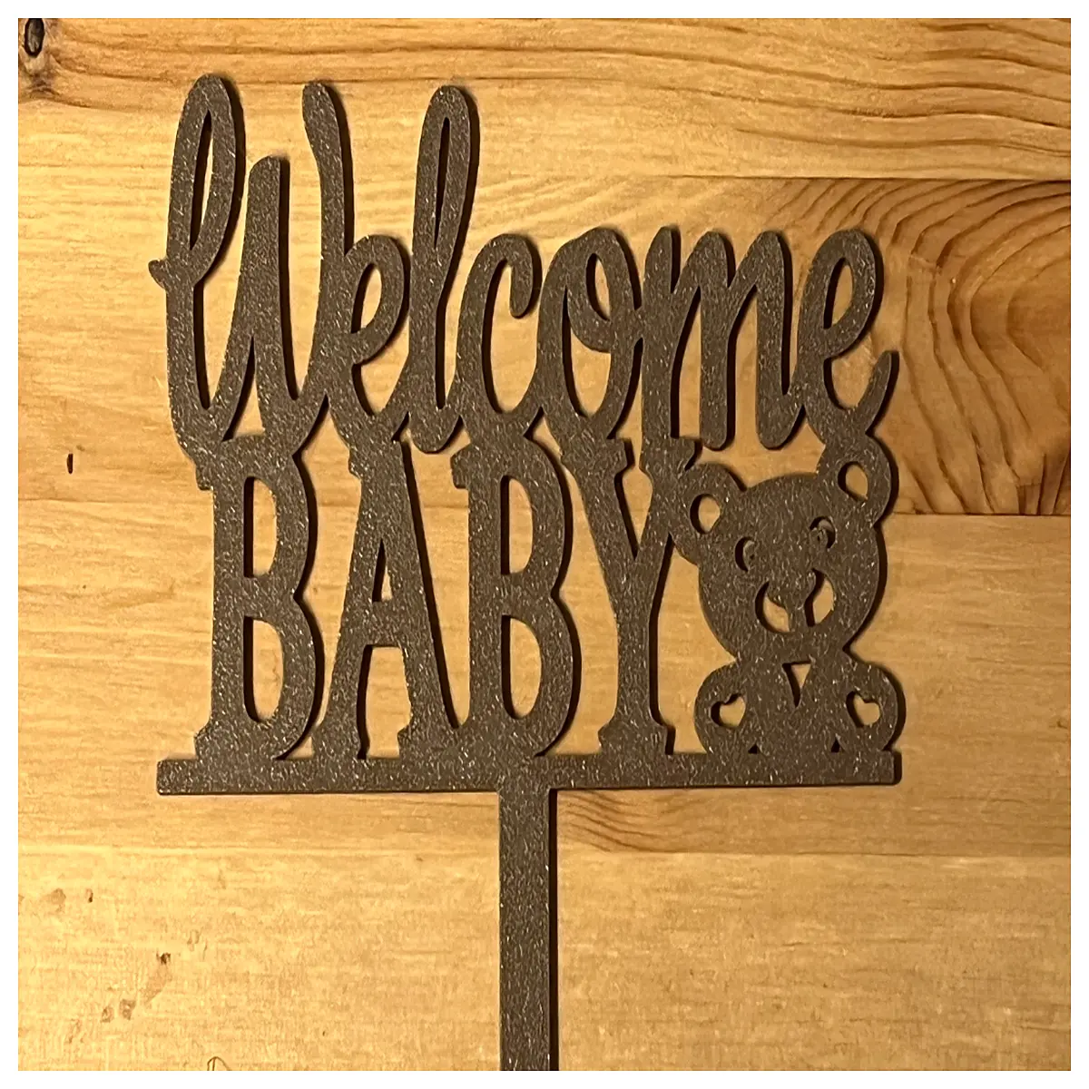 cute baby shower cake toppers newborn boy girl decorations edible photo topper first birthday infant party supplies