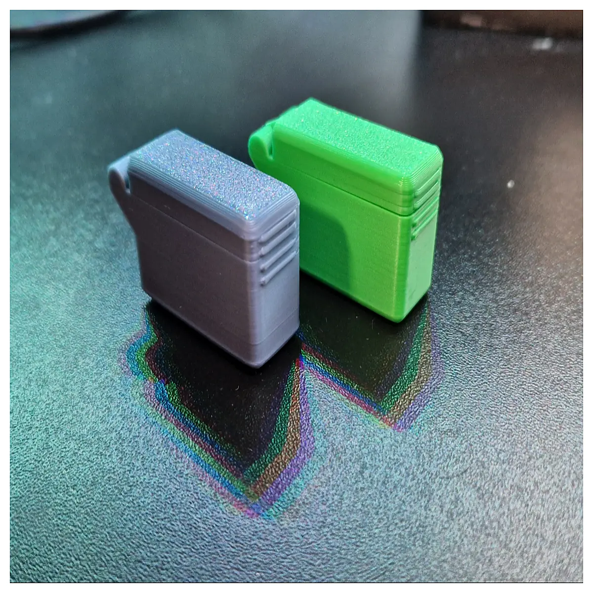 portable holder case travel mint container pocket size chew box durable plastic